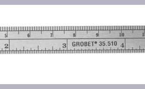 6&#34 Stainless Steel Ruler