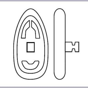 Teardrop 17 Push, 25 Pack