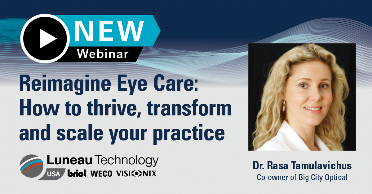 Reimagine Eye Care Webinar